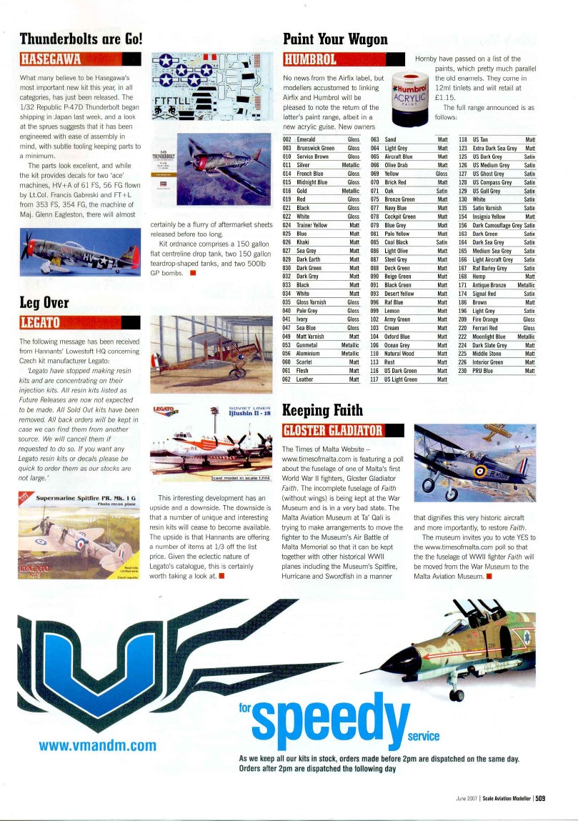 Scale Aviation Modeller International 2007-06